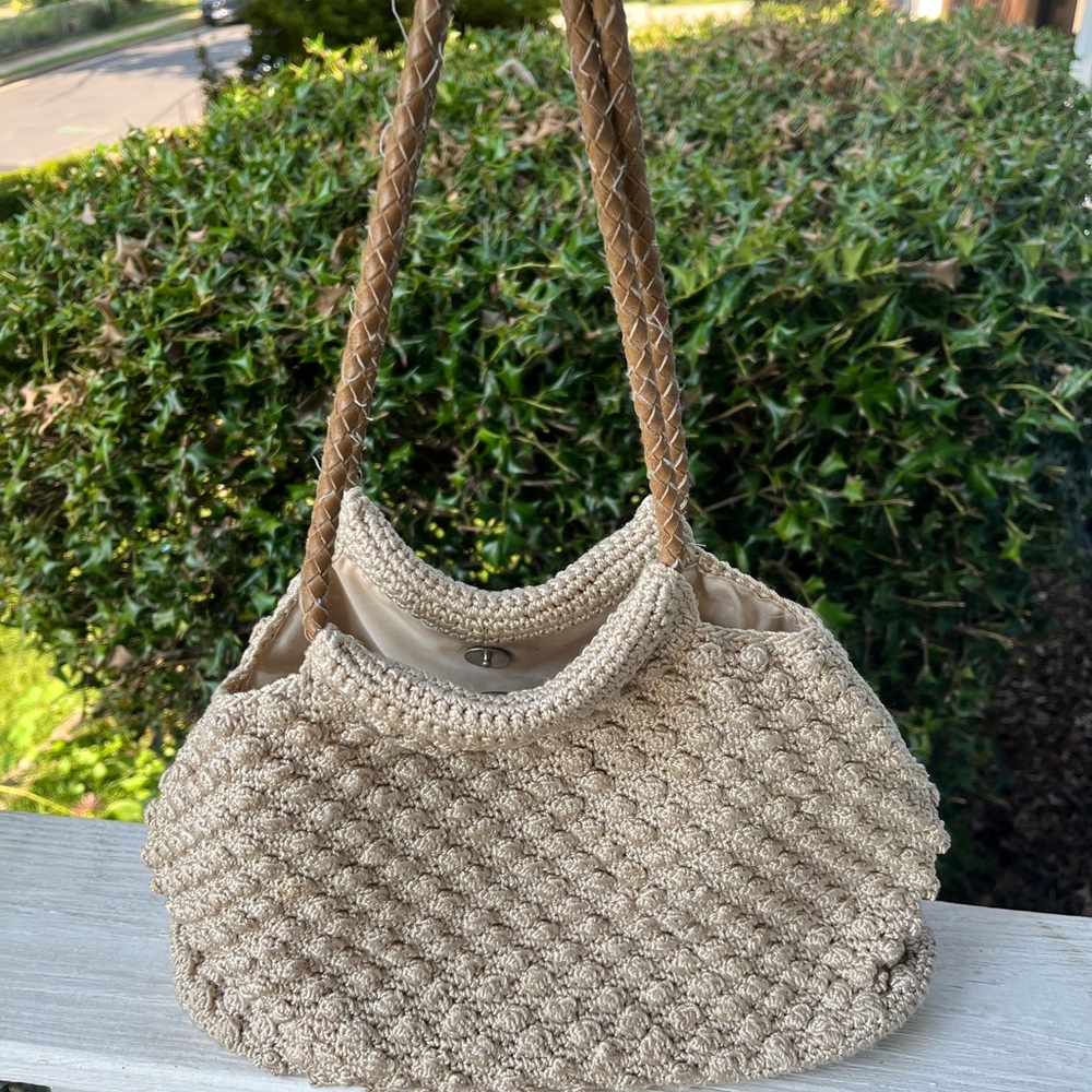 Lane Bryant hobo Woven Bag - Picture 1 of 5